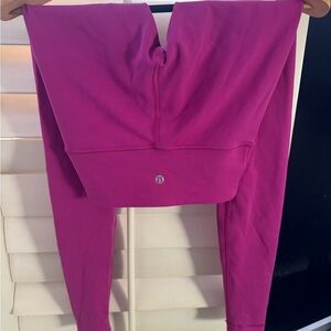 Pink hot and black Activewear Leggings